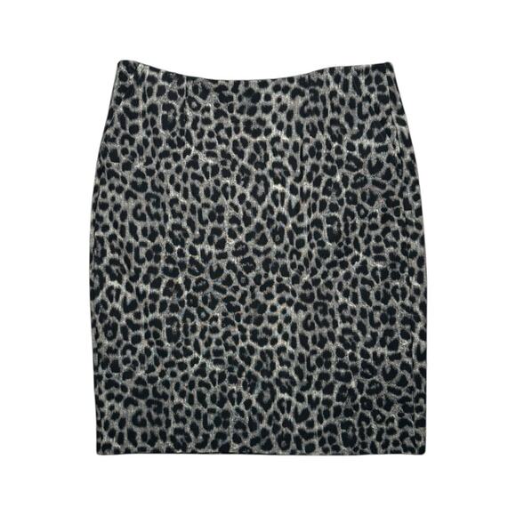 CAbi Dresses & Skirts - Cabi Jungle Skirt Leopard Print Pencil Skirt Size 4